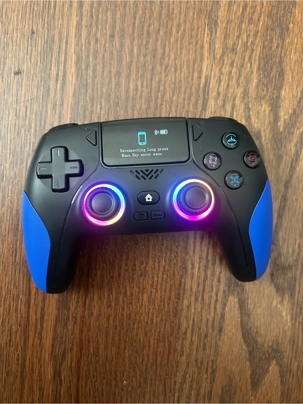 CM-620 Wireless Controller for PS4 Switch iOS Android RGB Bluetooth